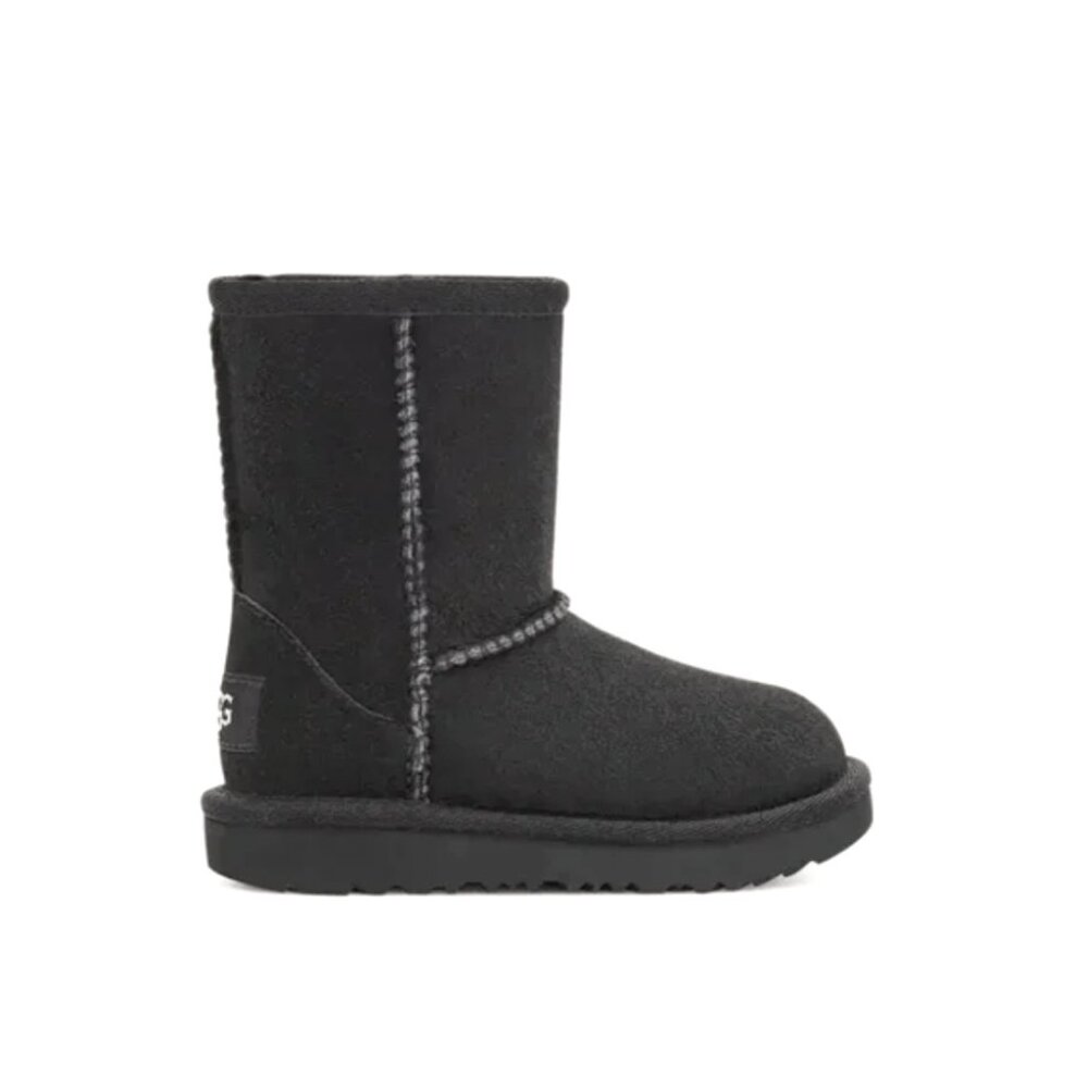 UGG Black Suede Short Classic Style Child Size 3